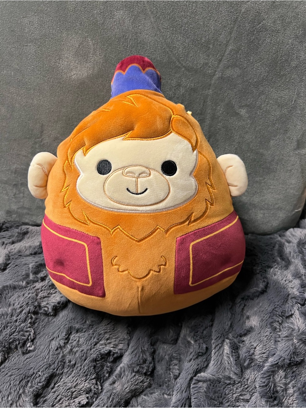 Disney Aladdin Abu Squishmallow Monkey Plush Disney